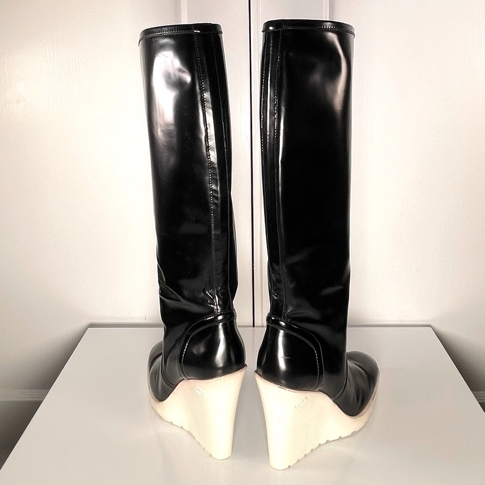 Gucci Patent Leather Boots - Picture 10 of 16